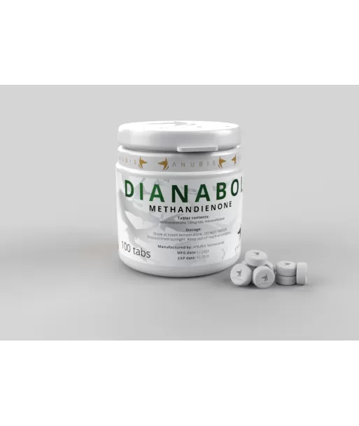 Naposim / Dianabol 10 mg – 100 tablete (Anubis) Naposim Dianabol metandienonă 10 mg Anubis, cutie cu 100 de tablete