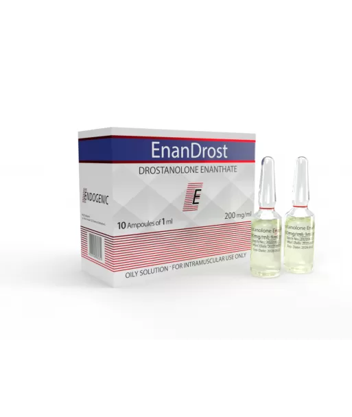 Masteron Enantat (Drostanolon Enantat) 200 mg/ml (Endogenic EnanDrost) Masteron enantat drostanolon 200 mg/ml Endogenic EnanDrost, fiole