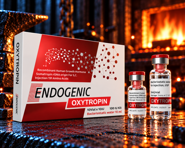 HGH Endogenic Oxytropin somatropină Cutie HGH Endogenic Oxytropin cu somatropină