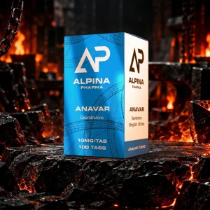 Anavar oxandrolon 10 mg Alpina Pharma, cutie cu 100 de tablete