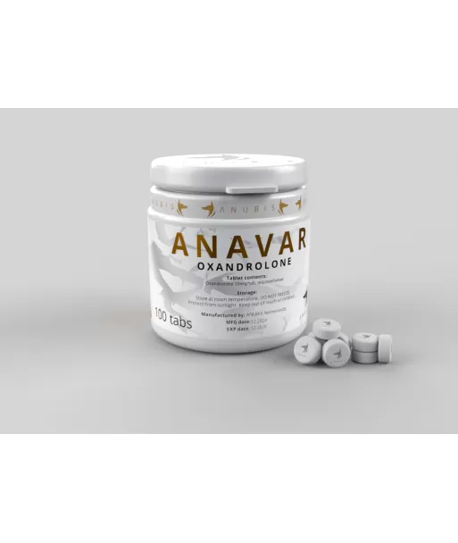Anavar oxandrolon 10 mg Anubis, cutie cu 100 de tablete