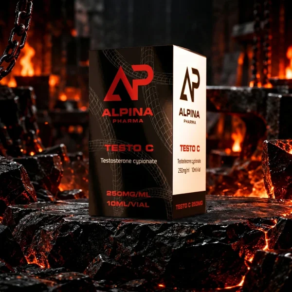 Testosteron cipionat 250 mg/ml Alpina Pharma, flacon de 10 ml