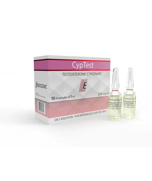Testosteron cipionat 250 mg/ml Endogenic CypTest, fiole