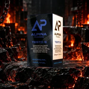 Sustanon Testosteron Mix 250 mg/ml Alpina Pharma, flacon de 10 ml