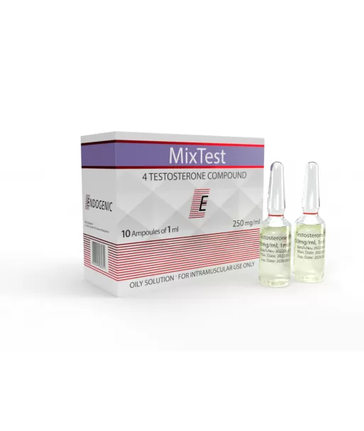Testosteron Mix 4 esteri Endogenic MixTest, fiole