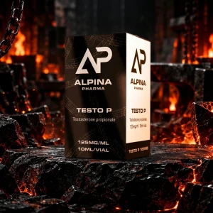 Testosteron propionat 125 mg/ml Alpina Pharma, flacon de 10 ml