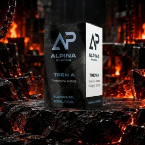 Trenbolon Acetat (Trenbolone Acetate) 100 mg/ml – 10 ml (Alpina Pharma) Trenbolon acetat 100 mg/ml Alpina Pharma, flacon de 10 ml