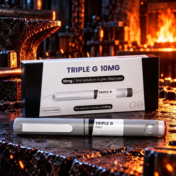 Triple G 10 mg PEN – peptidă pentru cercetare Triple G 10 mg PEN cu retatrutidă, peptidă pentru cercetare