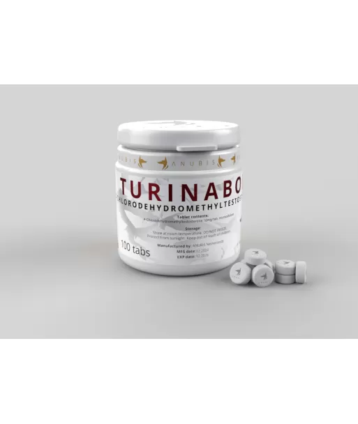 Turinabol 10 mg Anubis, cutie cu 100 de tablete