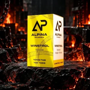Winstrol stanozolol 10 mg Alpina Pharma, cutie cu 100 de tablete