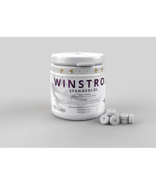 Winstrol stanozolol 10 mg Anubis, cutie cu 100 de tablete